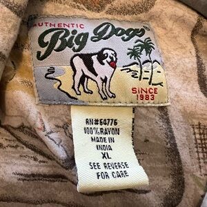 vintage big dogs Hawaiian shirt